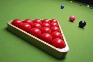 15 Snooker balls