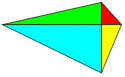 4 triangles meeting at their right-angles